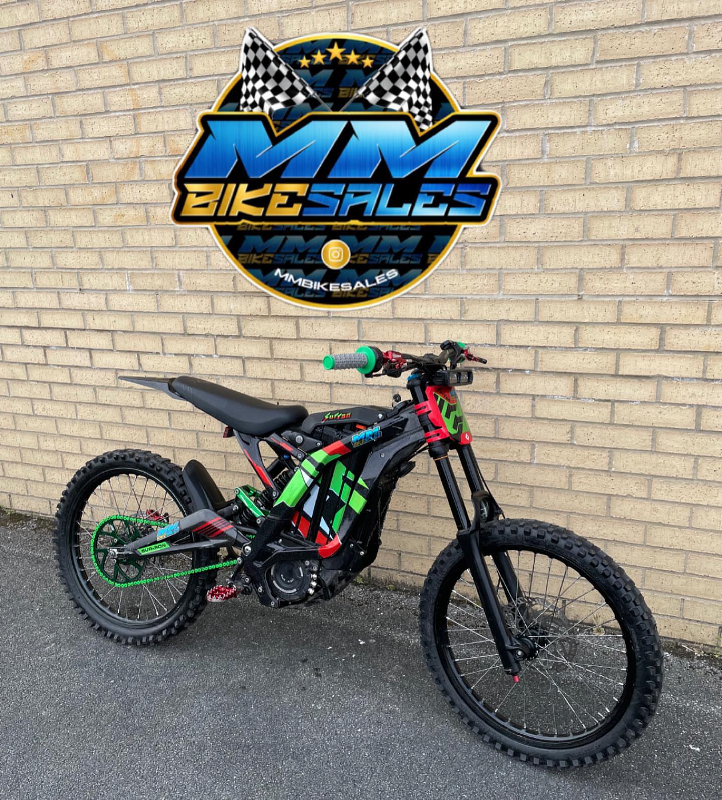 2021 Black & Green Sur-Ron LBX